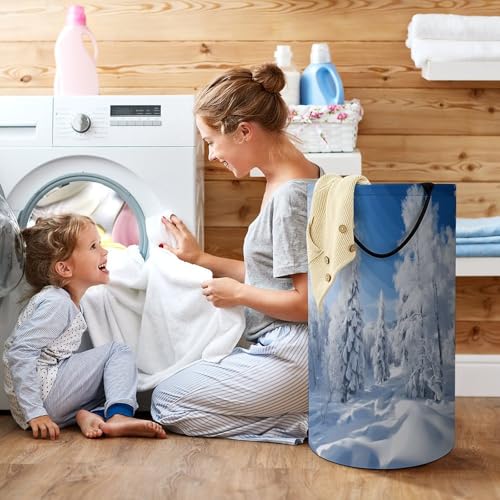 Panier à linge pliable de grande capacité pour couvertures et jouets - 8