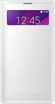 Samsung BT-EFEN910FT - Funda tipo flip para Samsung Galaxy Note 4 N910F, edici?n cl?sica, color blanco Samsung BT-EFEN910FT - Funda tipo flip para Samsung Galaxy Note 4 N910F, edici?n cl?sica, color blanco