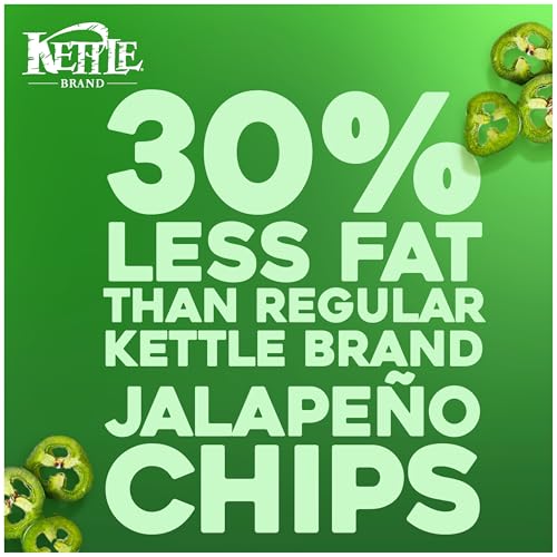 Kettle Brand 200790114300 Potato Chips, Air Fried Jalapeño Kettle Chips thumb #1