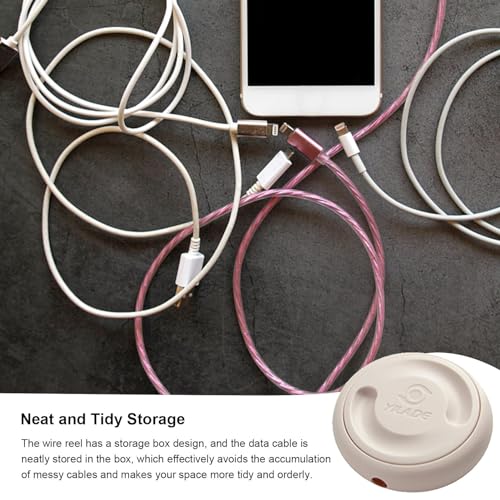 Enrolador de | Enrolador de de carregador pequeno para viagens - Organizador de armazenamento de fio