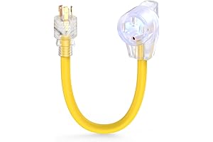 TOOLIOM 50 Amp to 30 Amp RV Adapter: Connects with Confidence