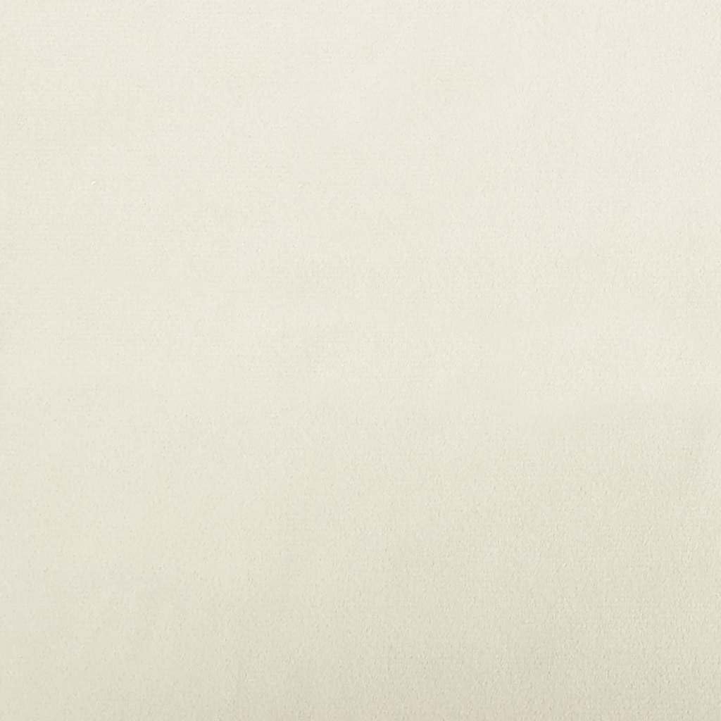 Cuccia per cani in velluto color crema, 100 x 54 x 33 cm, con fondo antiscivolo, cuscino morbido, delicato sulle articolazioni, per cuccioli anziani, accogliente letto per animali domestici