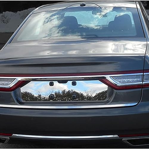 Elite Auto Chrome Luxury FX Rear Deck Trim for Lincoln Continental 17-20 4dr [Stainless Steel 1pc]