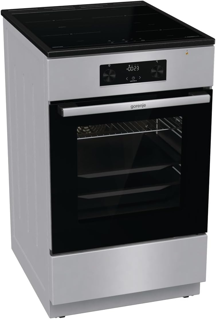 Gorenje GEIT5C61SPG Cuisiniere sur pied avec plaque a induction, 50 cm, 70 l, Perfect Grill, AirFry, FrozenBake, Pizza Mode 300C, A - photo 3