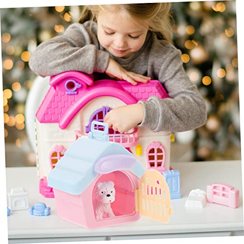 ERINGOGO 4 Conjuntos De Brinquedos Para Filhotes De Canil Para Crianças Acessórios Para Cães Cama De