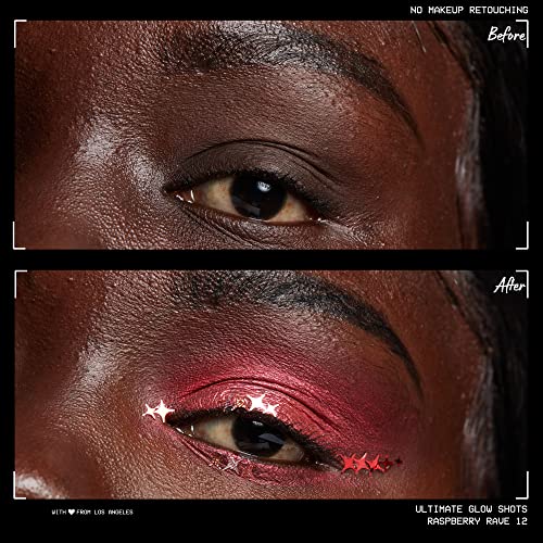 Nyx Professional Makeup Ultimate Glow Shots, Brightening Liquid Eyeshadow - Raspberry Rave #TOP2