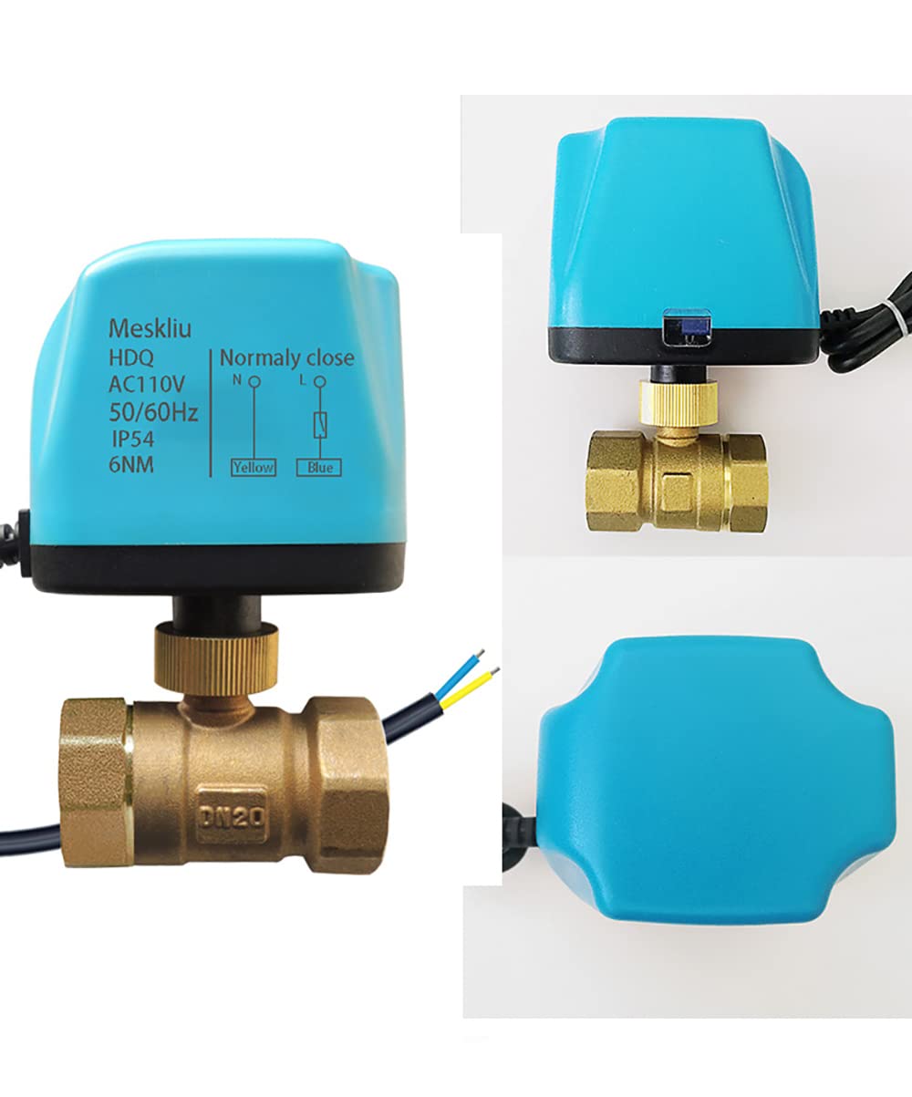 Protherm-Impex Ticoval - Motorkogelkraan / Ticom 3/4 3-weg 24Vac 1 hulpcont. EA80R, Elektrisch