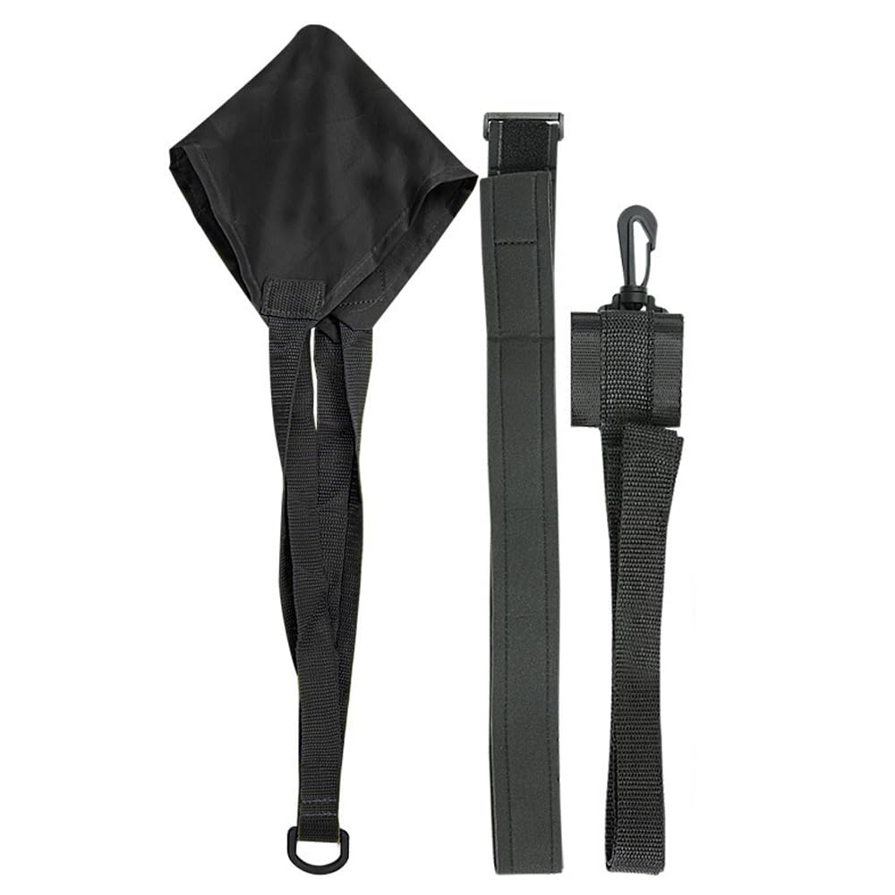 Laroal Swimming Belt Swim Parachute Resistance Training Equipment Adjustable Swimming Pool Parachute for All Ages