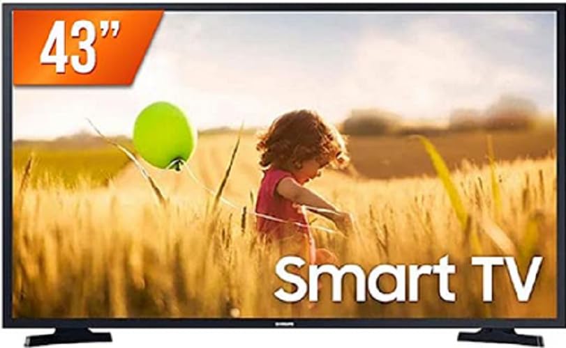 Smart TV LED 43"" Full HD Samsung LH43BETMLGGXZD, 2 HDMI, 1 USB, Wi-Fi, 
HDR, Sistema Operacional Tizen e Dolby Digital Plus
