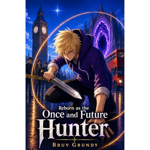 Reborn as the Once and Future Hunter Audiolibro Por Bruv Grundy arte de portada