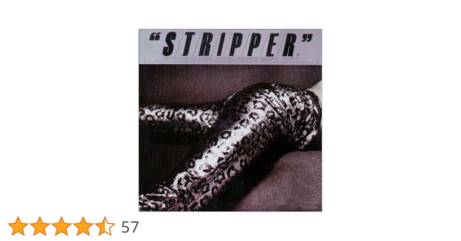 DF　　沢田研二　　STRIPPER　ストリッパー　25周年記念　新品・未開封 Amazon.co.jp: STRIPPER - 沢田研二: ミュージック