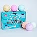 Kids Bath Bombs with Surprise Inside: Sea Animal Toys Inside, Great Bath Bombs Gift Set for Boys and Girls, Safe Ingredients Don't Stain the Tub. Educational Learning Toys for 3 4 5 6 7 8 years old