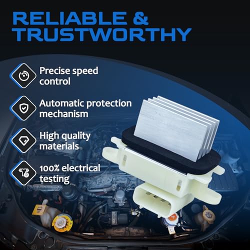 Image of AITKEN HVAC Blower Motor Control Module for Ford Lincoln Mercury Models | Fits Ford F-150, Expedition, Explorer, Escape, Mustang, Taurus, Flex; Lincoln Navigator, MKS, MKT; Auto Control Only