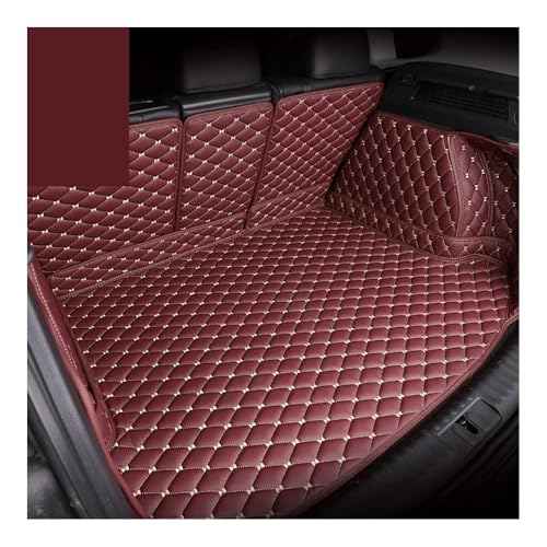 Tapis de coffre pour Hyundai ix35 2015-2017 sur mesure protection sur-mesure rouge