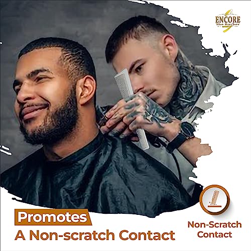 Peine Tapered Fading para barberos y estilistas, pack de 3 miniatura 3