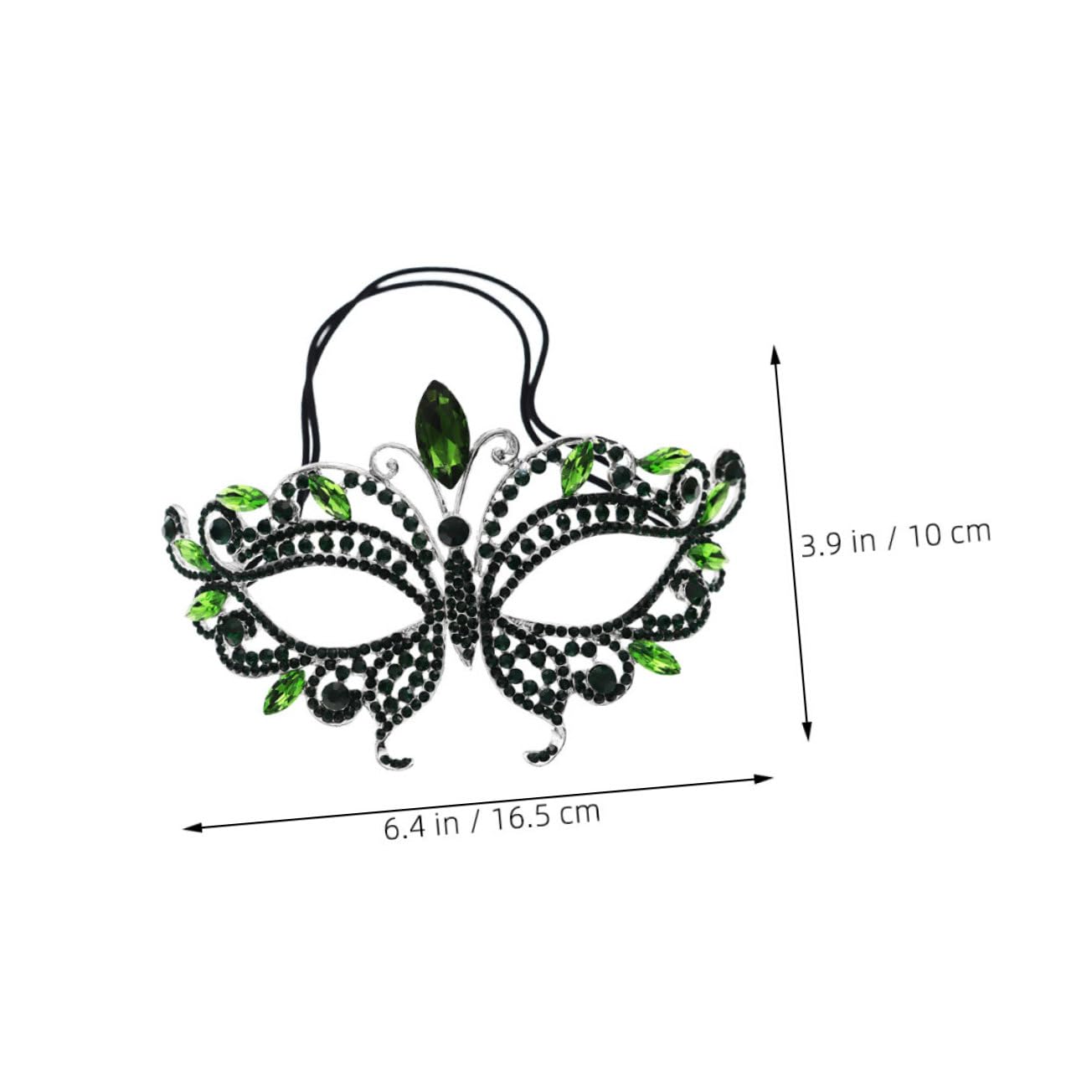 TOGEVAL Versatile Diamond Mask Masquerade Mask Party Carnival Halloween Costumes