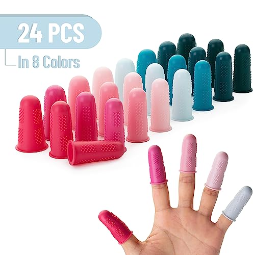 image for Mr. Pen- Hot Glue Gun Finger Protectors, 24 pcs, Silicone Finger Prote