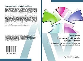 Paperback Kommunikation als Erfolgsfaktor [German] Book