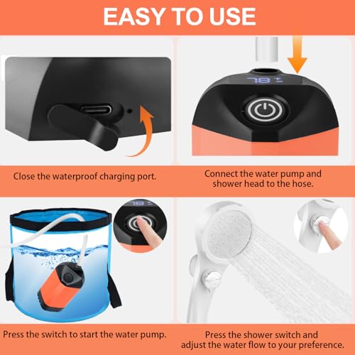 Portable Camping Shower Water Heater