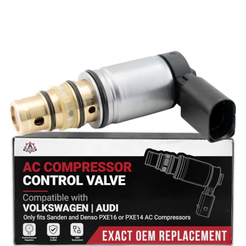 A/C Compressor Control Solenoid Valve - Compatible with Audi, Volkswagen - AC…
