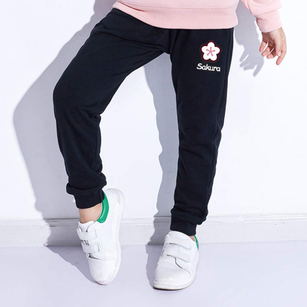 Survêtement Sport Ensemble Fille Pull À Capuche (Sweater+Pantalon) Tenue Vêtement de Jogging