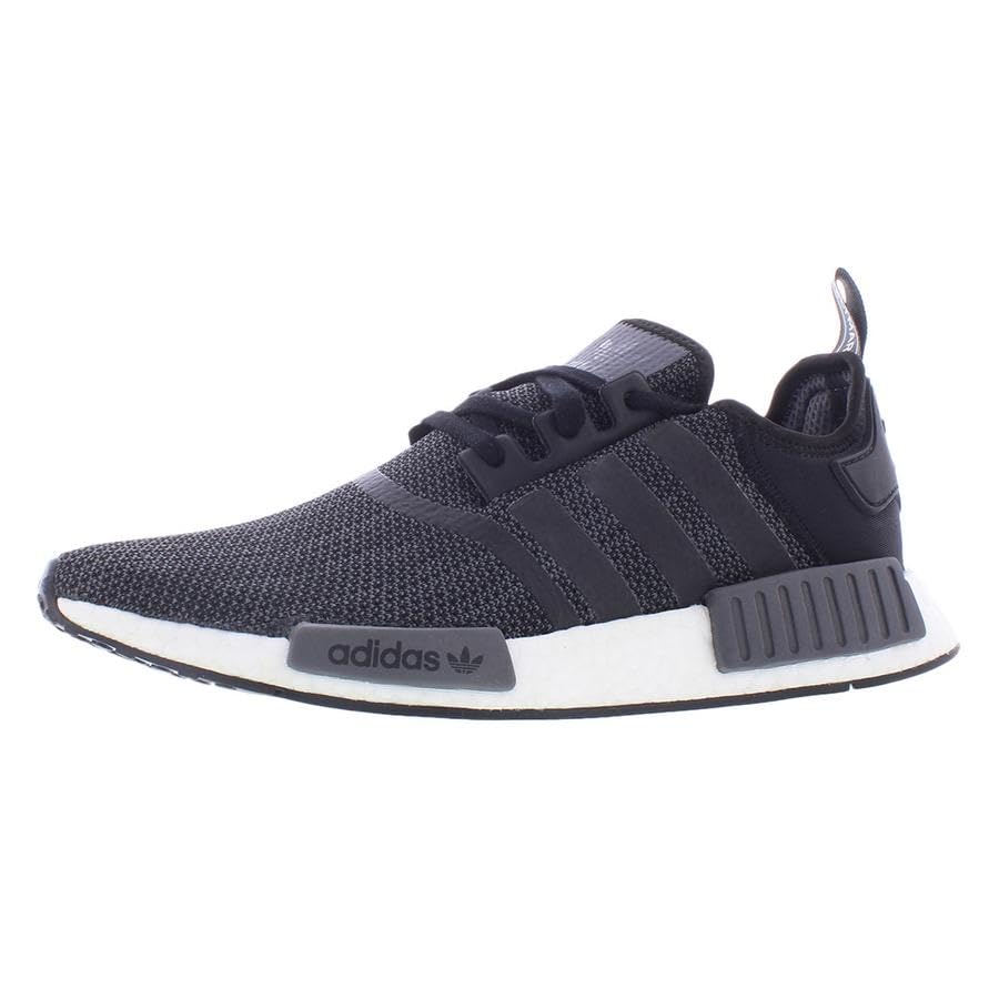 Image of adidas NMD R1 Mens Shoes Size 5, Color: Black /Grey /White-