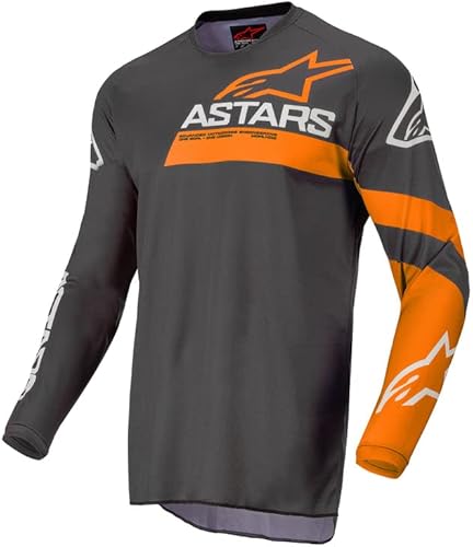 Alpinestars Fluid Chaser Jersey Anthracite/Coral Fluo Xl (3762422-1794-XL)