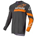 Alpinestars Fluid Chaser Jersey Anthracite/Coral Fluo Xl (3762422-1794-XL)