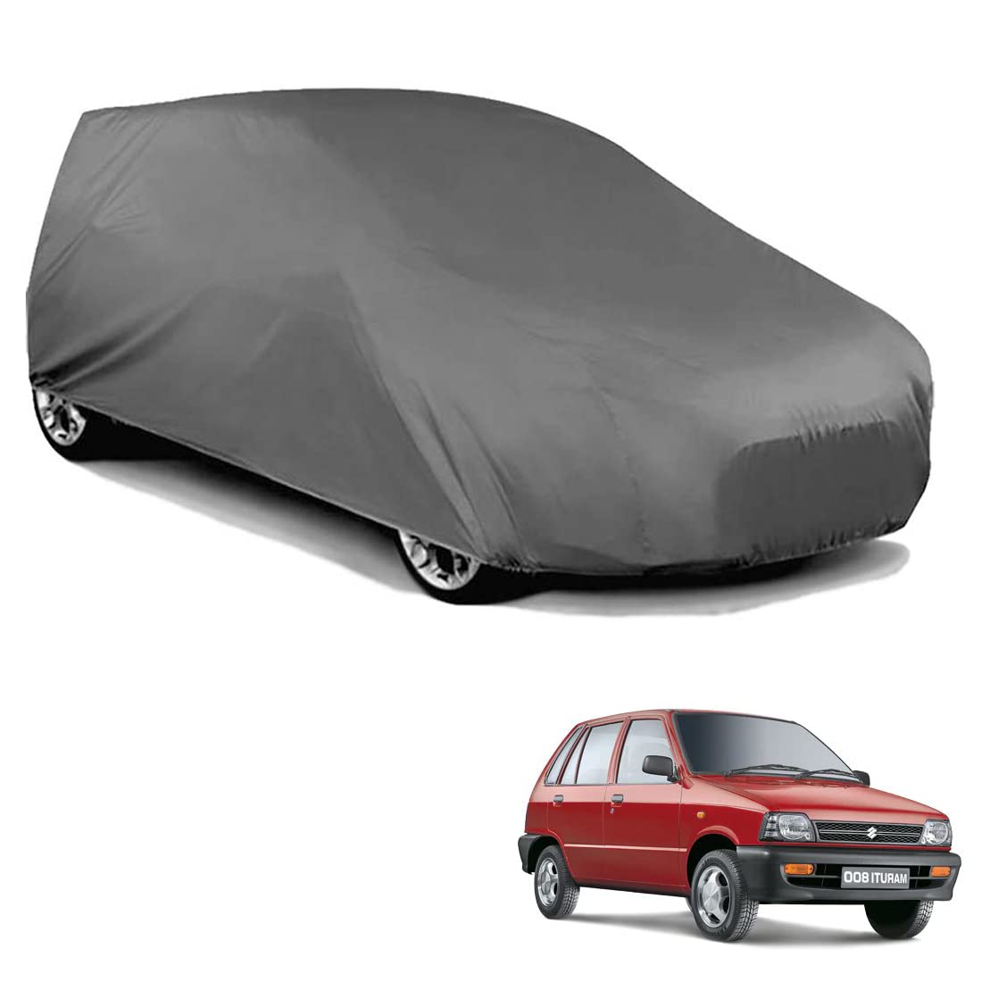 AutoFurnish Matty Grey Water Resistant and Heat Resistant Car Cover for