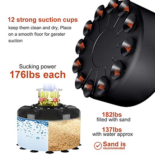 image for The Power Freestanding Punching Bag, 69’’-182lb Heavy Bag with Dur