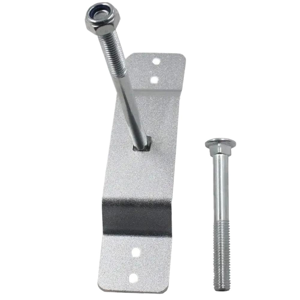 Mrgdjsexm Ships From: China Mainland Enclosed Cargo Trailer Spare Tire Carrier Wall Mount Bracket(Ships From: China Mainland)