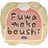 オリムパス製絲 ふわもこぼうし 毛糸 極太 col.1 ホワイト 系 100g 約78m 3玉セット