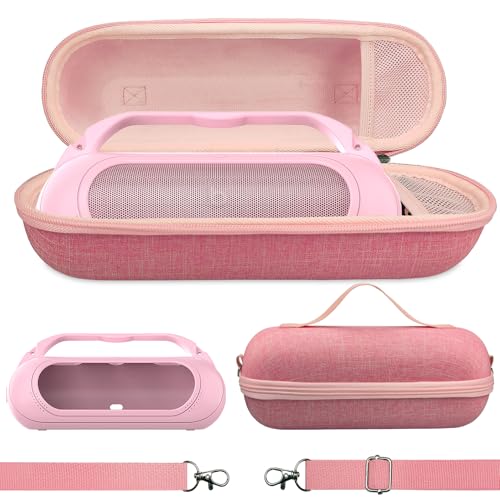 Housse en silicone et étui de transport pour Beats Pill 2024 sac protection rose portable