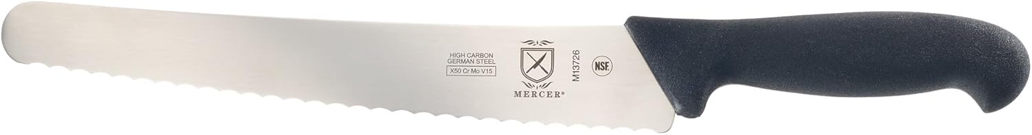 Mercer Culinary BPX Wide Bread Knife, 10-Inch
