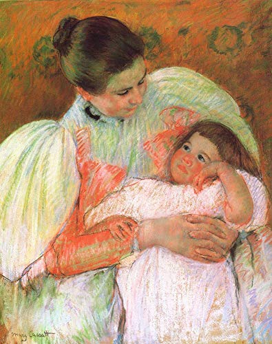 Peinture à l'huile faite à la main un cadeau inoubliable pour célébrer une naissance