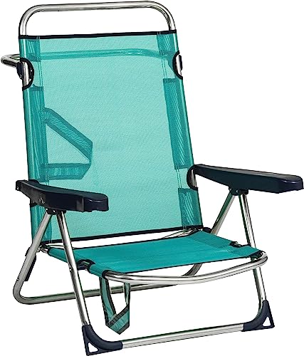 Silla Playera Alum/Text. Azul