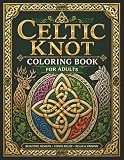Celtic Knot Adult and Young Adult Coloring Book of Animals 20 pages Single Side