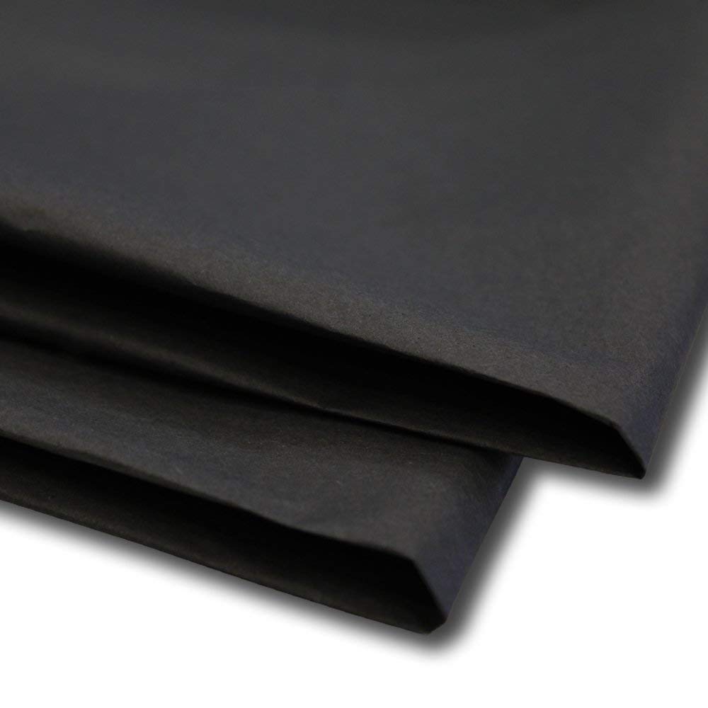 Floralcraft Black Pack Of 50 Sheets Acid Free Tissue Paper - (50Cm X 70Cm / 20" X 27")