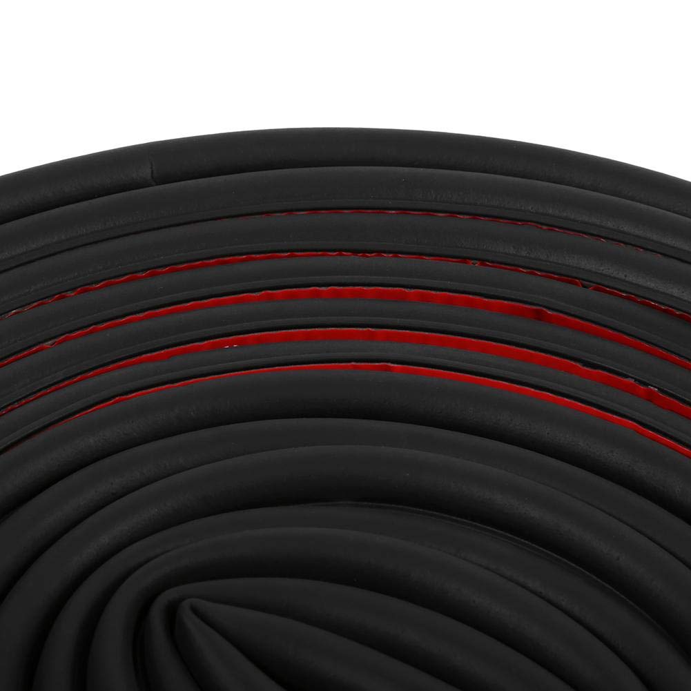 Bande Étanchéité Porte Voiture 8M – Joint D-Shape Caoutchouc EPDM Adhésif – Protection Anti-Bruit Vent Poussière – Universel