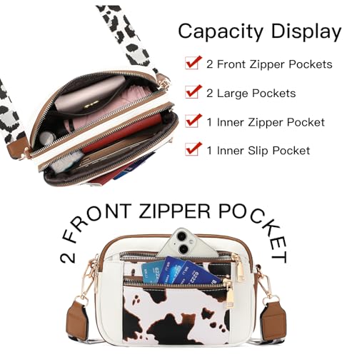 GAEKEAO Crossbody Purses for Women Small Crossbody Bags Vegan Leather Trendy Shoulder Handbags with Adjustable Shoulder Strap4