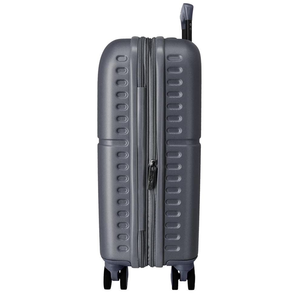 Pepe Jeans Kay Maleta de cabina, Azul, Rígida, 4 Ruedas dobles