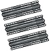 GFTIME 40-48CM Universal Brennerabdeckung für Broil King, Napoleon, Char-Broil, Landmann, Barbecook, Outback, Enders, Flammenverteiler Ersatzteile, Heizplatte für die Meisten Gasgrills, 3 Pack
