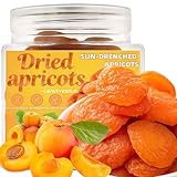 Dried Apricots, 350g 12.35oz - Plump, Big Size & No Sugar Added | Non-GMO |Superfood for Kids and Adults