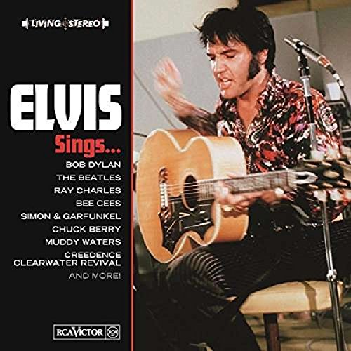 Elvis Sings Noir Audiophile Pochette - Les Beatles, Paul McCartney, John Lennon, RIngo Starr, George Harrison Elvis Sings Noir Audiophile Pochette