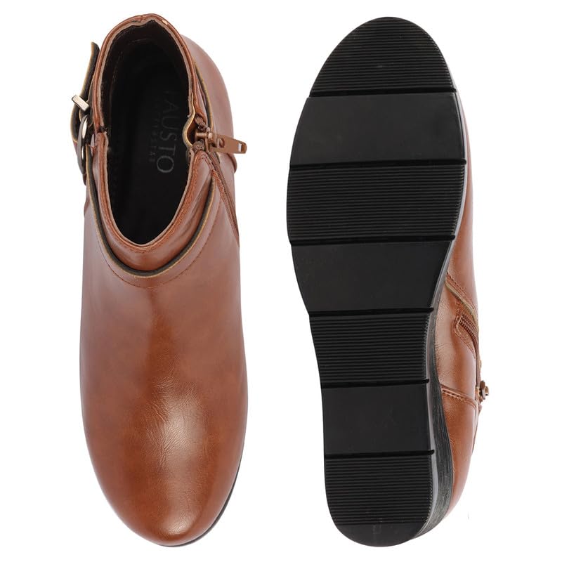 Image of FAUSTO Women Zipper Closure Boots