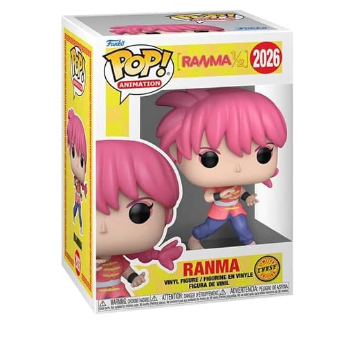 Funko Pop! Animation | Ranma ½ Ranma Chase | Edición Chase Exclusiva y Limitada | Figura de Vinilo Coleccionable Anime | FS