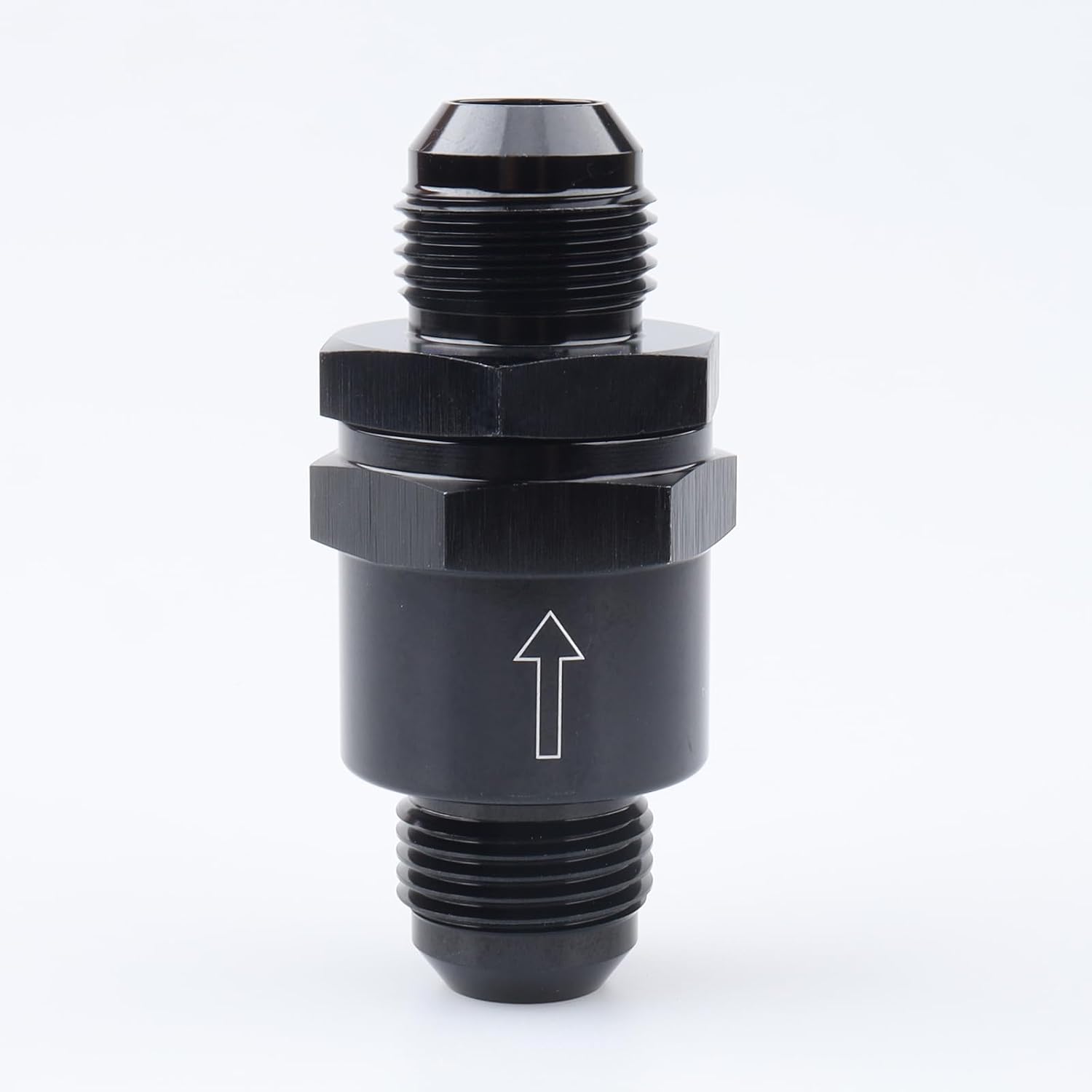AC PERFORMANCE -10 AN Non Return One Way Inline Check Valve Fitting Aluminum Black