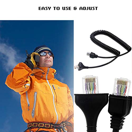 Yanmis 50cm 8-Pin Flexible Mic Cable for Radios, 50 cm - Image 4