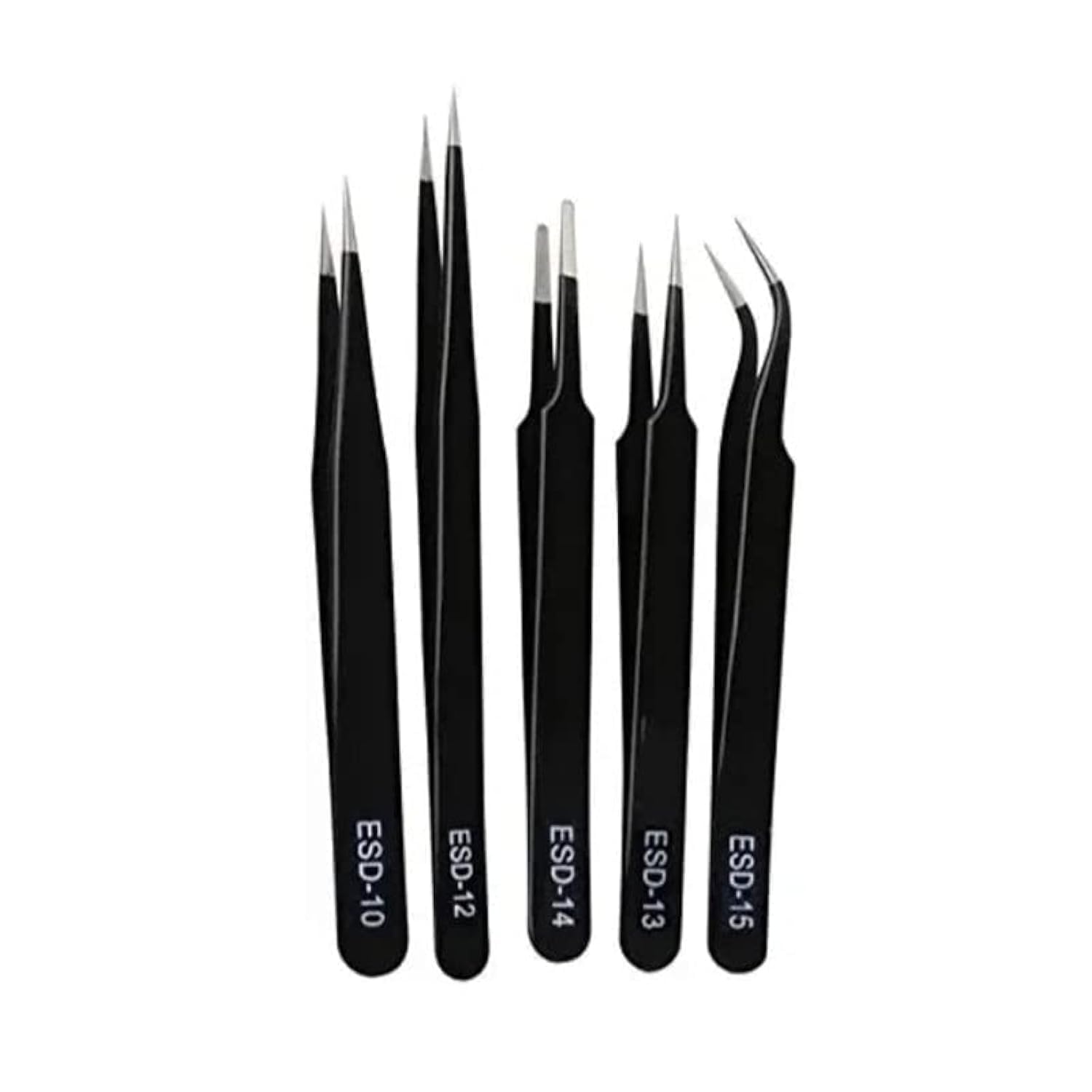 Mcare 5pcs ESD Anti-Static Tweezer set for Repairing DIY, forceps for Craft, Precision Tweezer for Jewellery Making. (B0C59352QF) Amazon Price History, Amazon Price Tracker