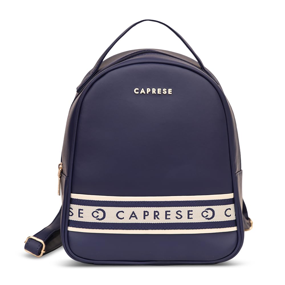 Trinity Fashion Backpack Medium Navy Solid Women's Bag